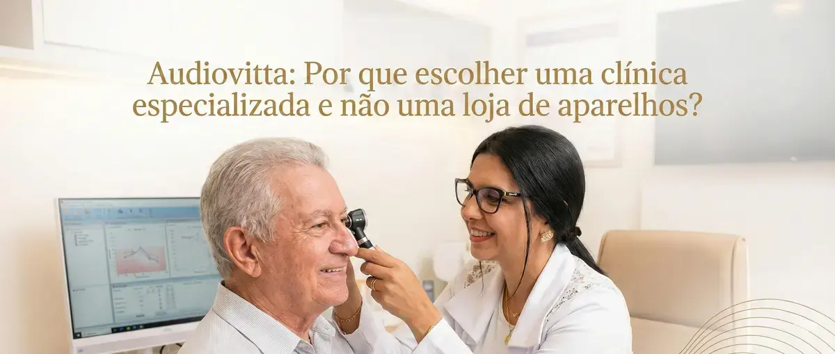 Audiovitta: Por que escolher uma clínica especializada e não uma loja de aparelhos?
