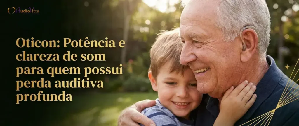 Oticon Xceed: Potência e clareza de som para quem possui perda auditiva profunda