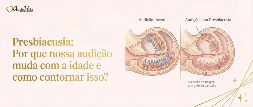 Presbiacusia: Por que nossa audição muda com a idade e como contornar isso?