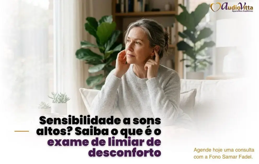 Sensibilidade a sons altos? Saiba o que é o exame de limiar de desconforto