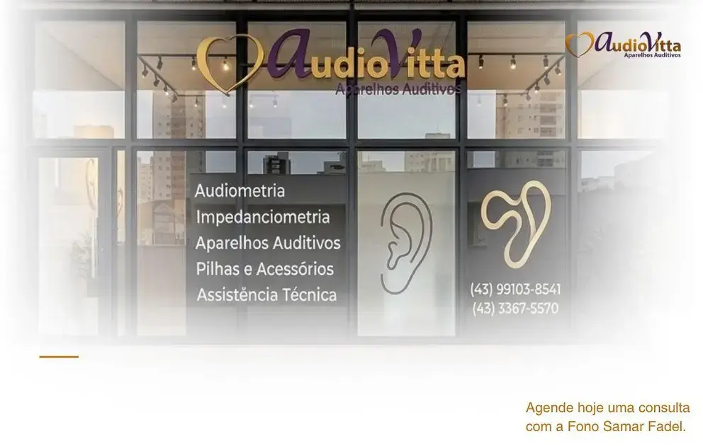 Clínica de saúde auditiva em Londrina PR.